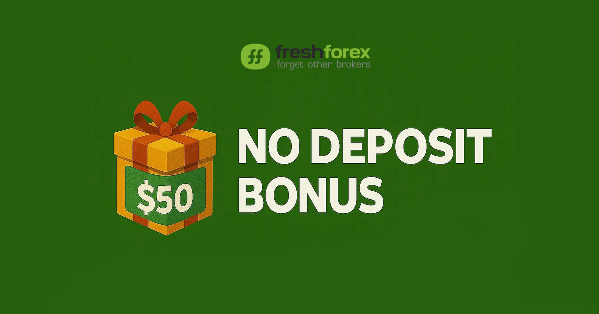 FreshForex $50 No Deposit Free Forex Bonus for New Clients