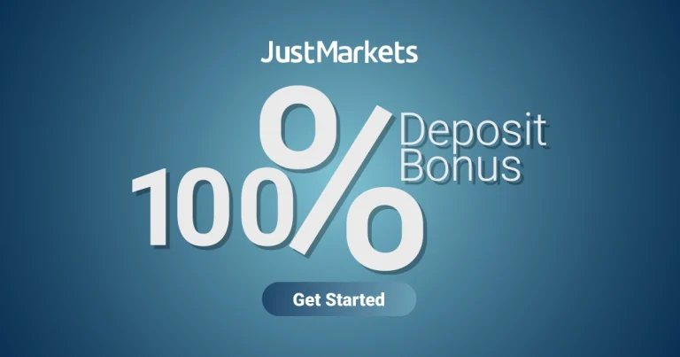 Forex Multiply Bonus with 100% Credit in JustMarkets