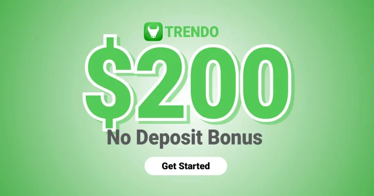 Welcome Free Bonus of $200 Without a Deposit at Trendo