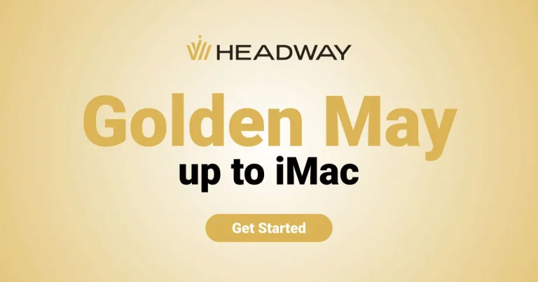 Headway Golden Contest up to iMac for Forex trading