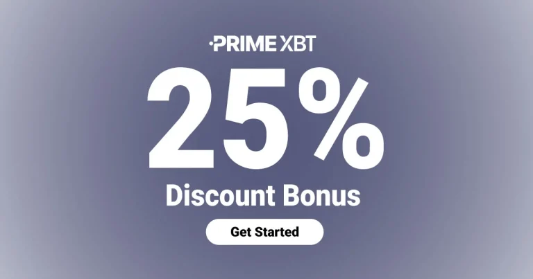 PrimeXBT Trading Bonus with a 25% Credit for all