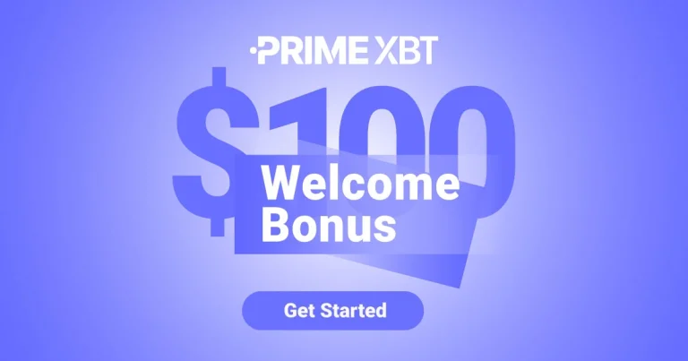 Forex Welcome Trading Bonus with $100 Cash by PrimeXBT