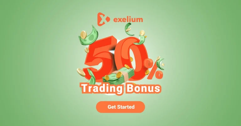 Exelium Trading Credit Bonus of 50% Cash for Benefits 6 Exelium Trading Credit Bonus of 50% Cash for Benefits