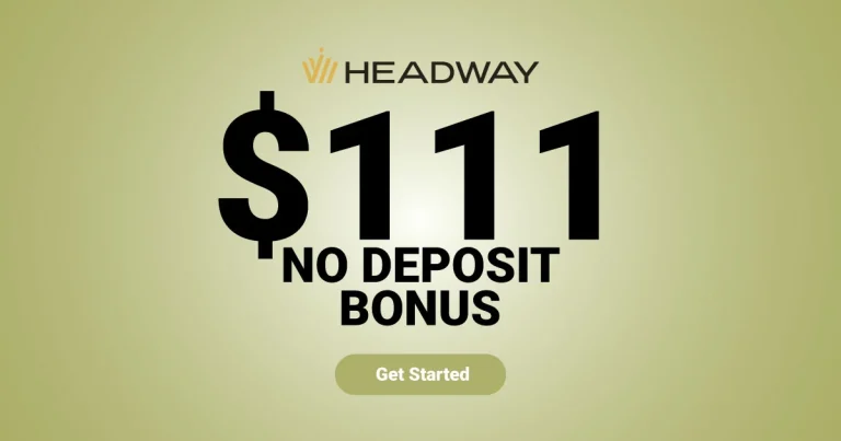 Headway No Deposit Trading Bonus with $111 for free