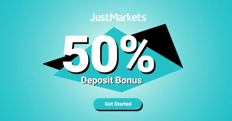 Forex Traders Deposit Campaign of 50% at JustMarkets