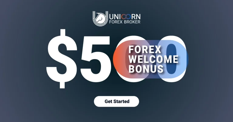 Welcome Trader Credit Bonus with $500 at Unicorn Broker