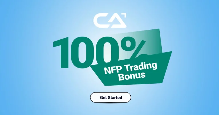 CA Markets Forex Trading Secure Bonus of 100% on Deposit