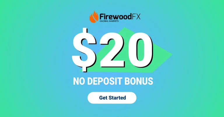 Welcome Forex Free Credit Bonus with $20 at FirewoodFX