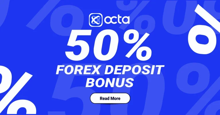 Forex Trading Credit Bonus Campaign of 50% at Octa