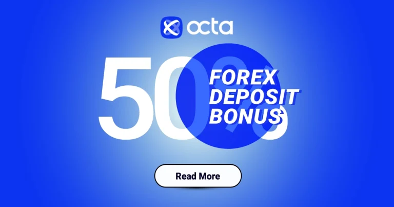 Octa Trader Forex Deposit Bonus Campaign with 50% Credit