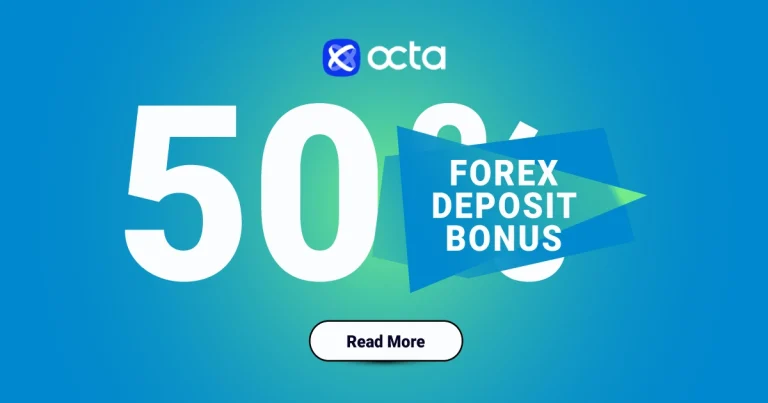 Forex Super Trading Deposit Bonus of 50% by Octa