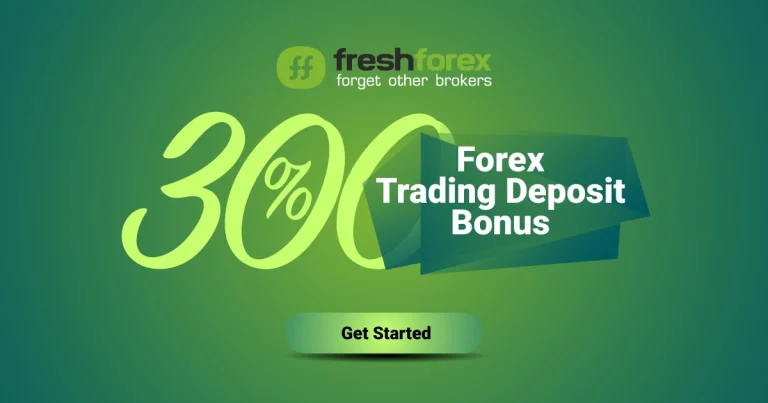 Easy Forex Bonus of Freshforex with 300% cash on Deposit