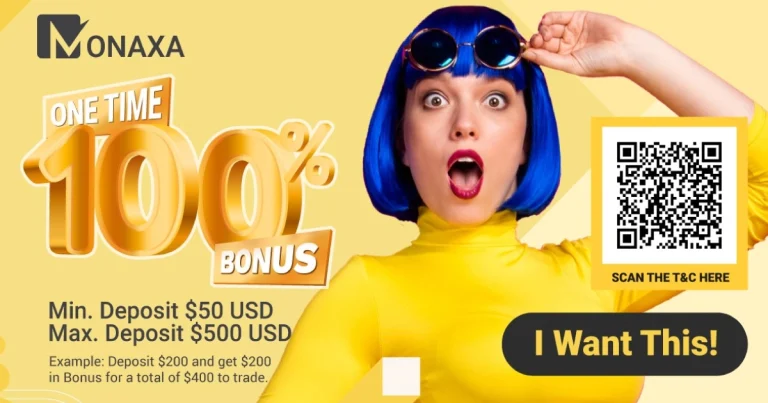 Welcome Trading Forex Credit Bonus 100% at Monaxa