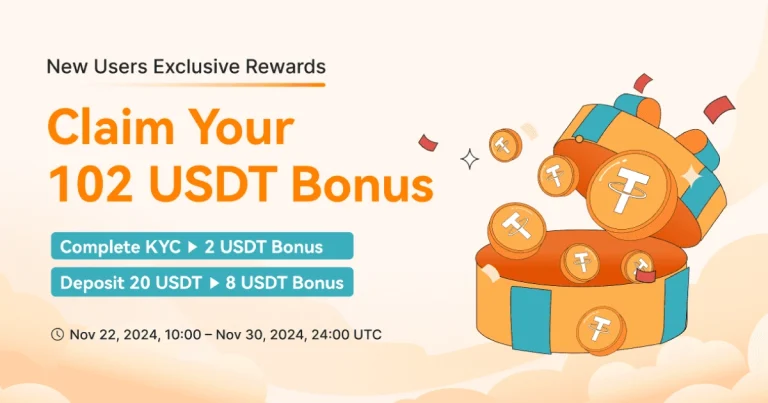 OrangeX Forex Trading Rewards of 102 USDT for New Client