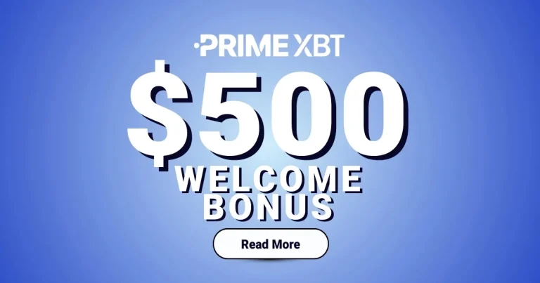 Special Deal from PrimeXBT Receive a $500 Welcome Present 5 Special Deal from PrimeXBT Receive a $500 Welcome Present