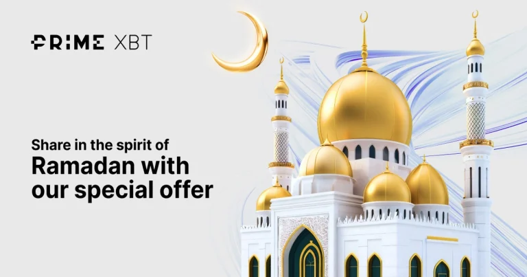 PrimeXBT Exclusive Ramadan 100% Deposit Bonus Offer