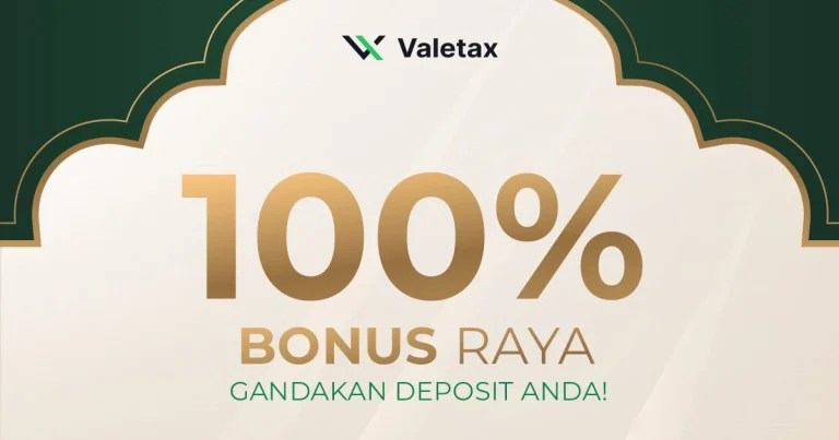 Get a 100% Forex Deposit Bonus Offer with Valetax
