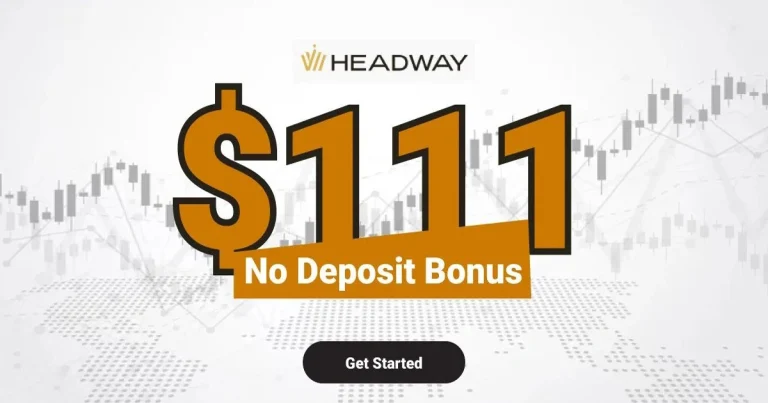 $111 No Deposit Bonus for New Forex Accounts at Headway