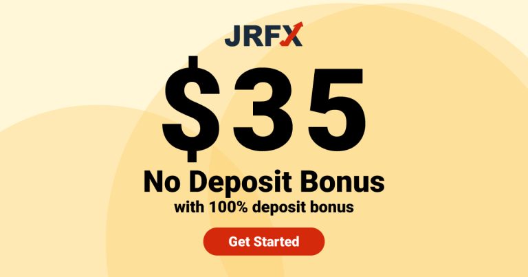 JRFX Free Account Opening to Receive $35 Welcome Bonus