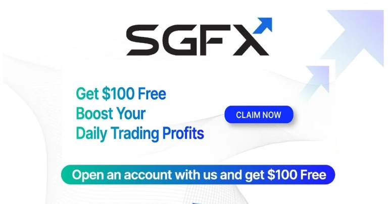 SGFX $100 No Deposit Forex Bonus for Free Trading
