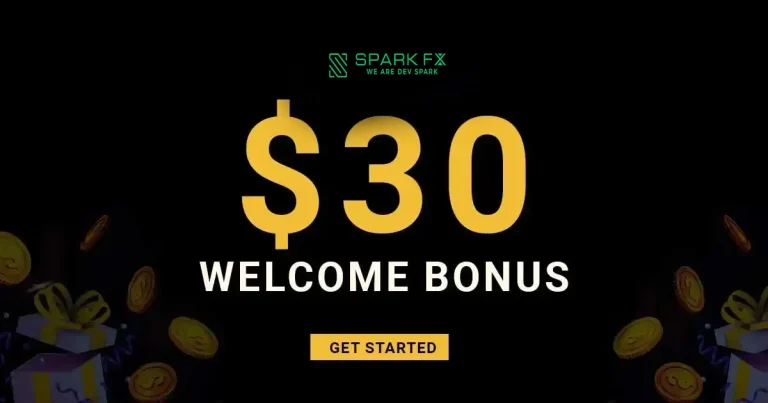 Get a $30 Forex Welcome Bonus Account at SparkFX