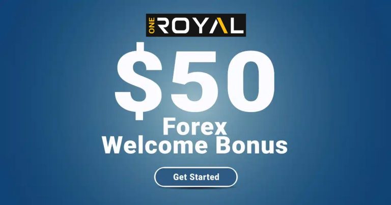 OneRoyal offers new traders a $50 Forex Welcome Bonus