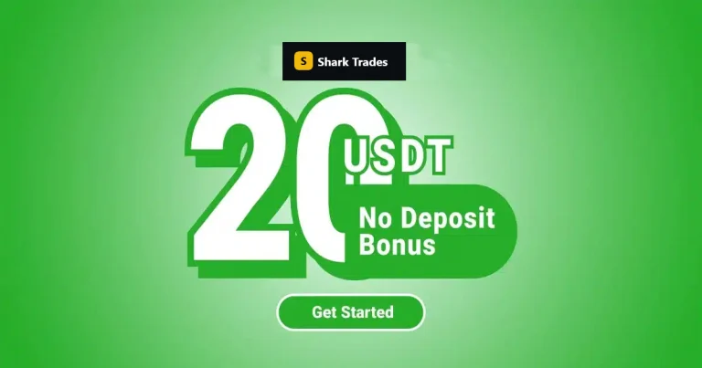 Shark Trades $20 Cryptocurrency No Deposit Bonus