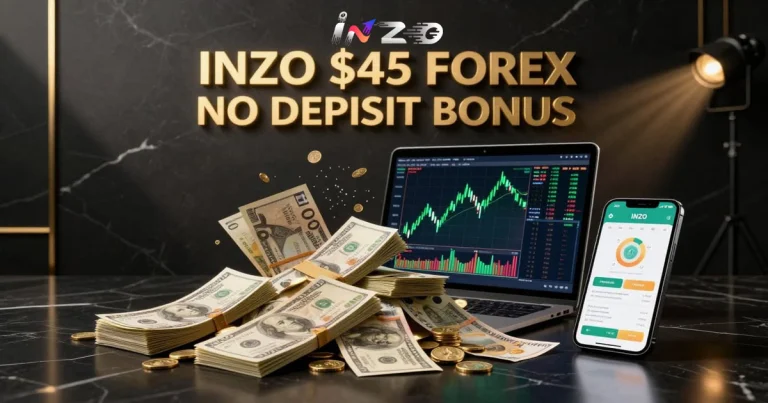 INZO Forex Broker $45 No Deposit Forex Welcome Bonus