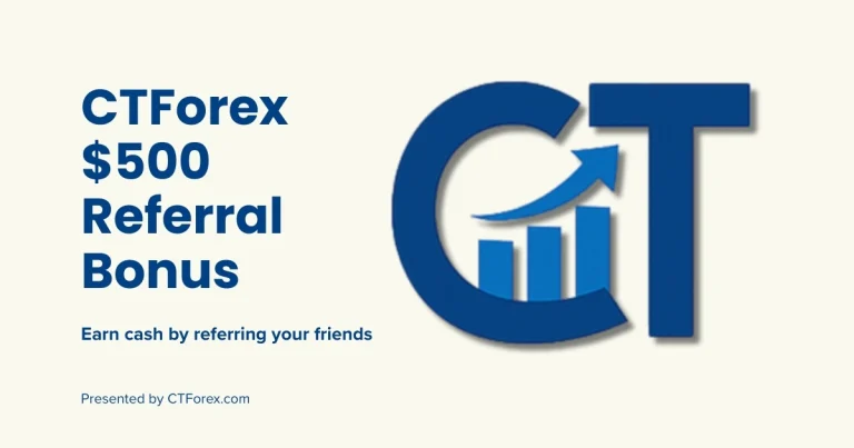CTForex is offering a $500 Referral Bonus Program